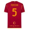 Dresovi AS Roma Ndicka 5 Domaći 2023-24 - Kratki Rukavima